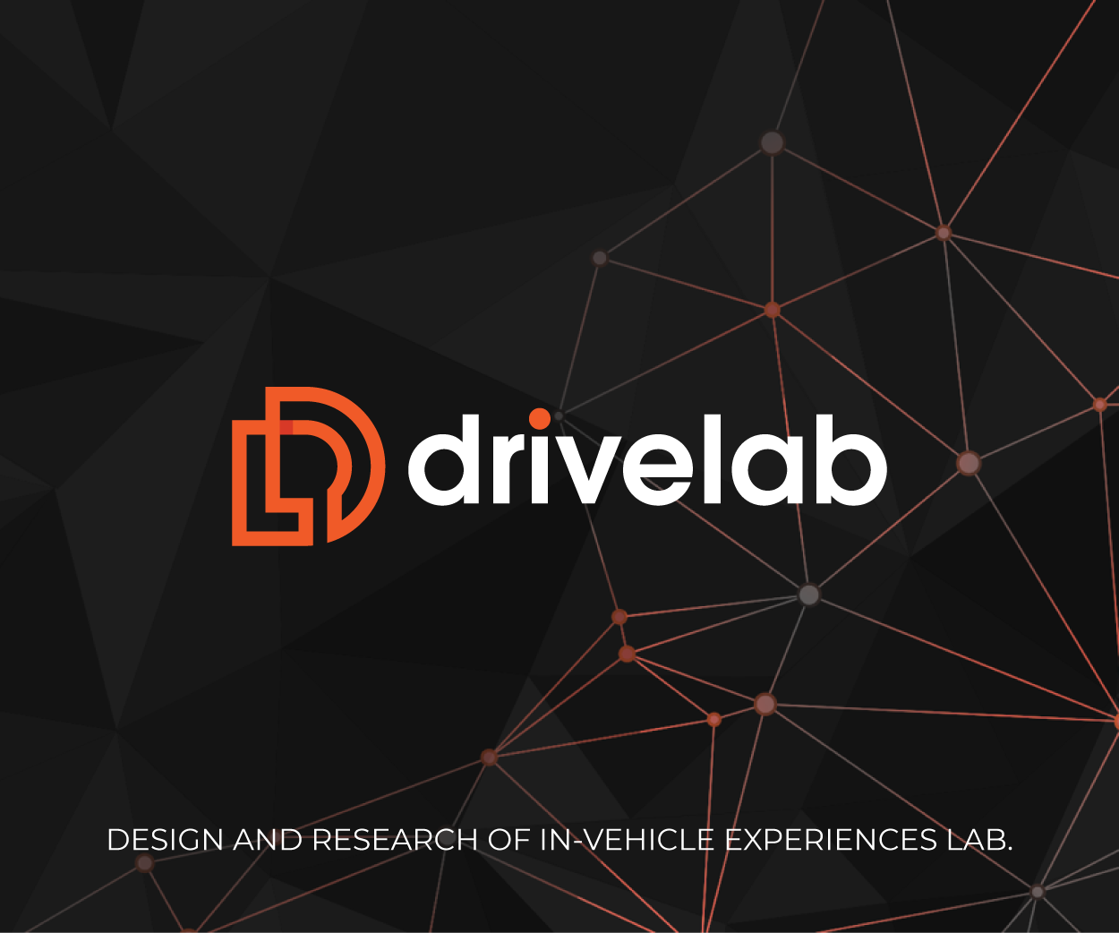 DriveLab the Design and Research of In-Vehicle Experiences Lab Logo Design Image