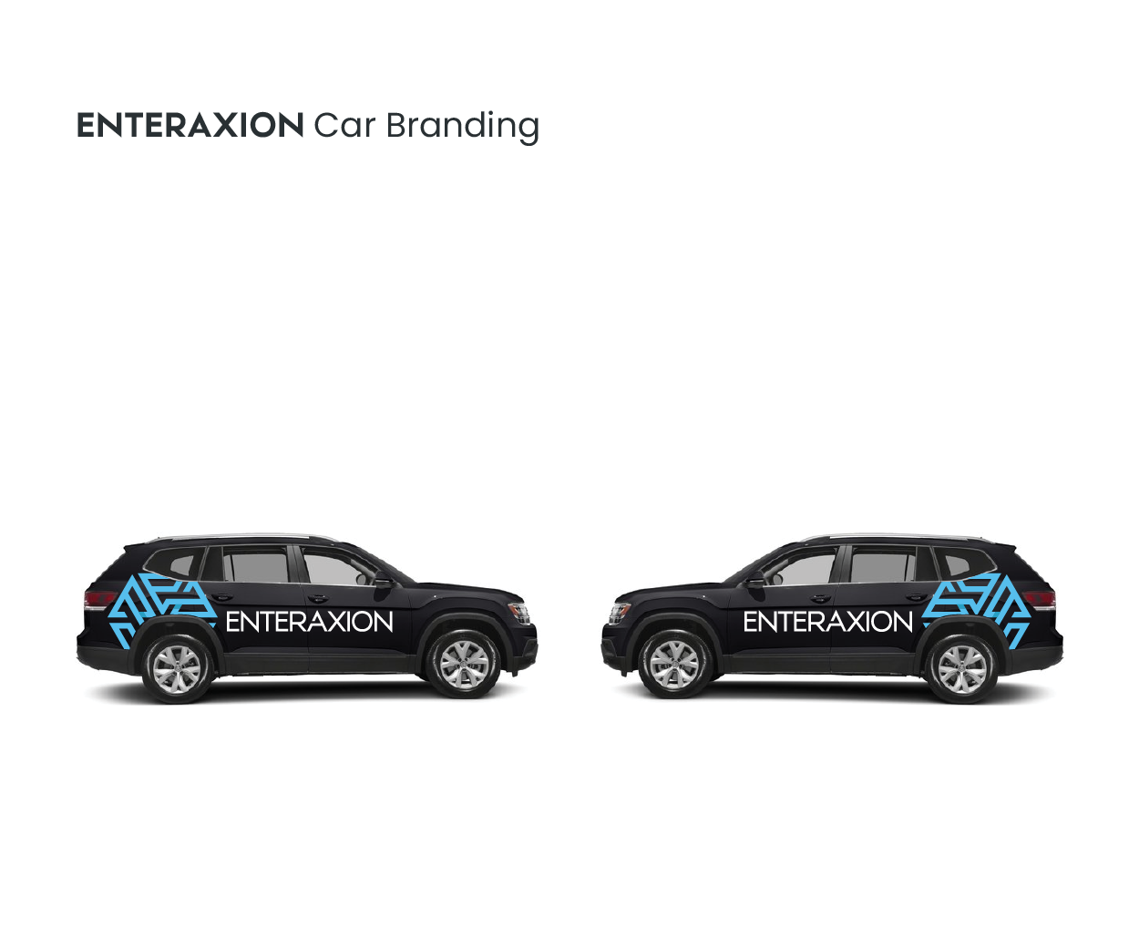 Enteraxion a software development firm Car Branding Image