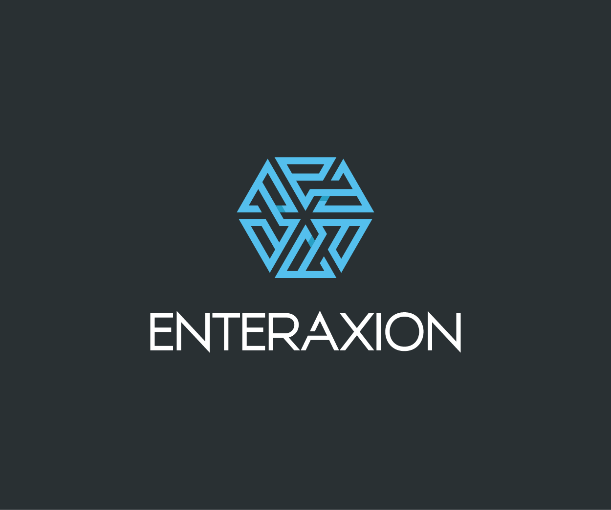 Enteraxion a software development firm Logo Design Image