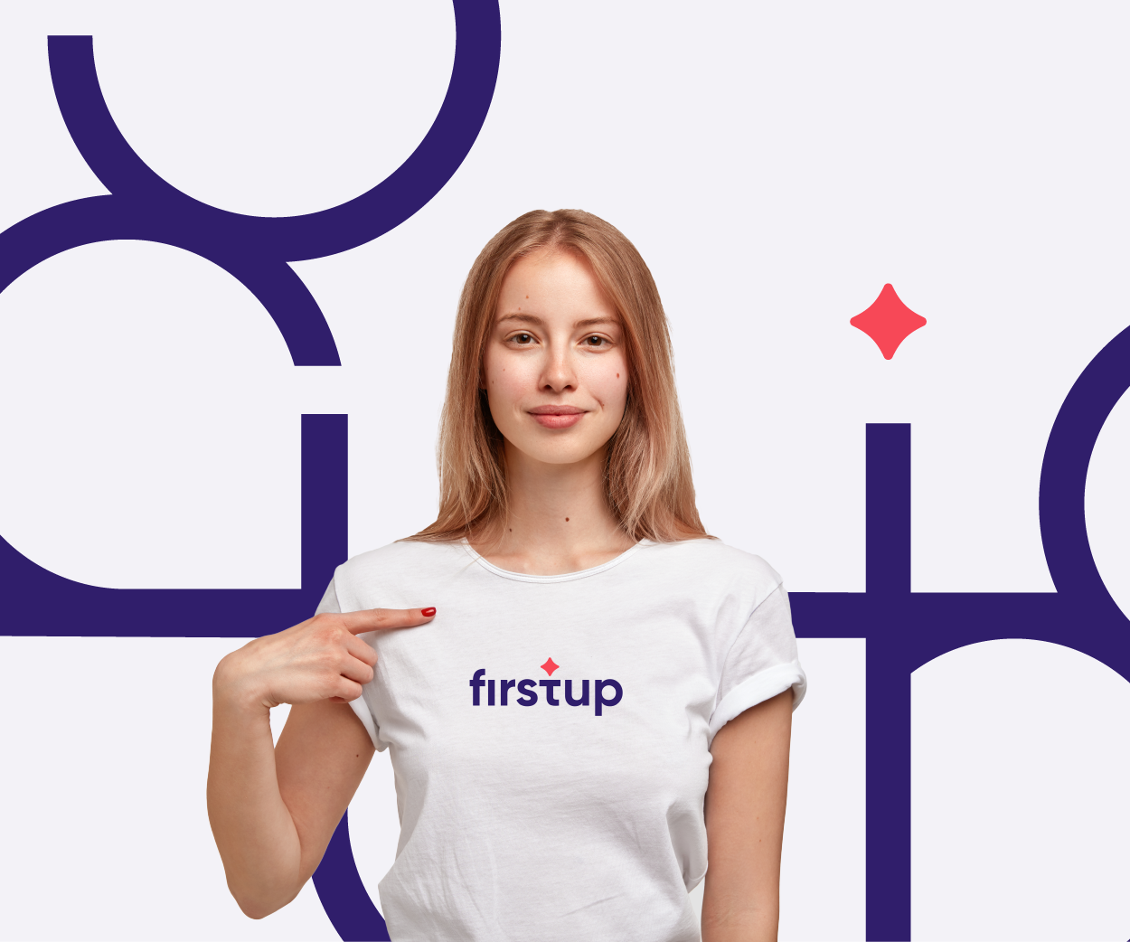 FirstUp – digital employee experience platform T-Shirt Design Image