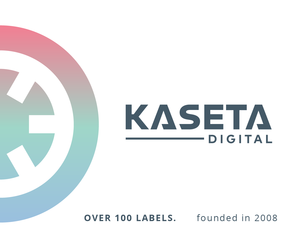 Kaseta Digital - digital distribution of music to stores and streaming/download platforms Logo Design Image
