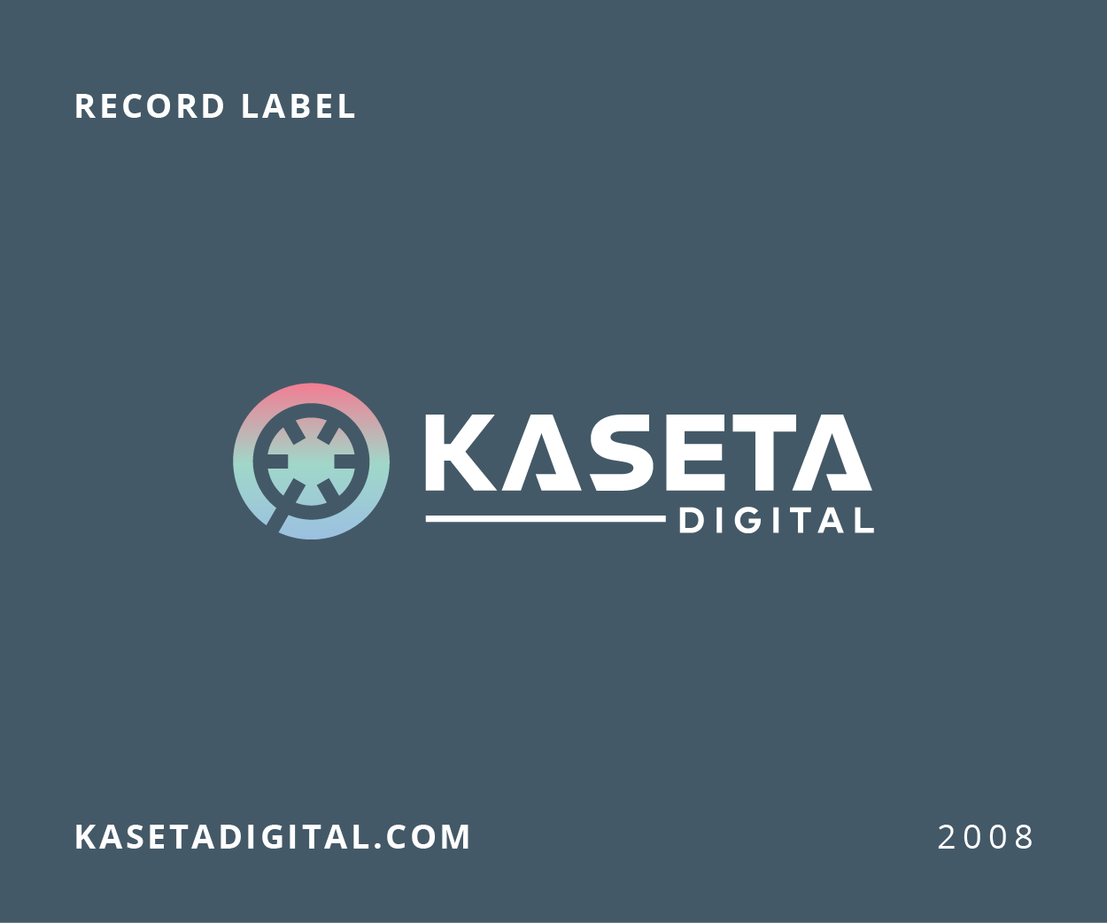 Kaseta Digital - digital distribution of music to stores and streaming/download platforms Logo Design Image