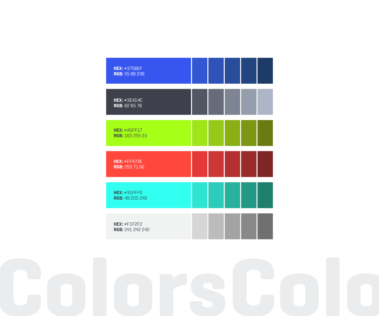 Mortgage Innovators – building a living ecosystem of innovation, empowering professionals in mortgage industry Color Palette Image