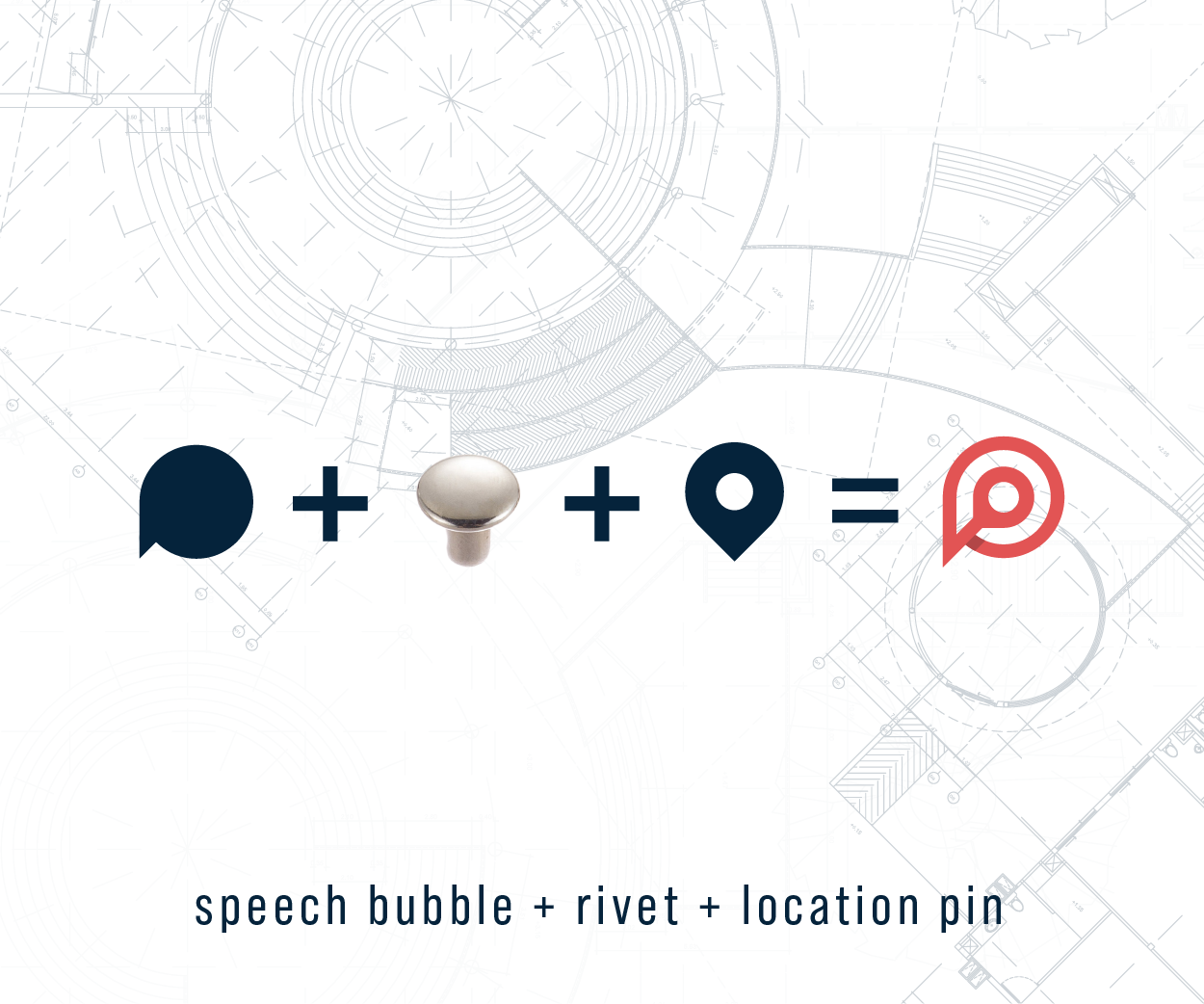 Rivet – app for simple communication for construction projects Logo Explanation Image