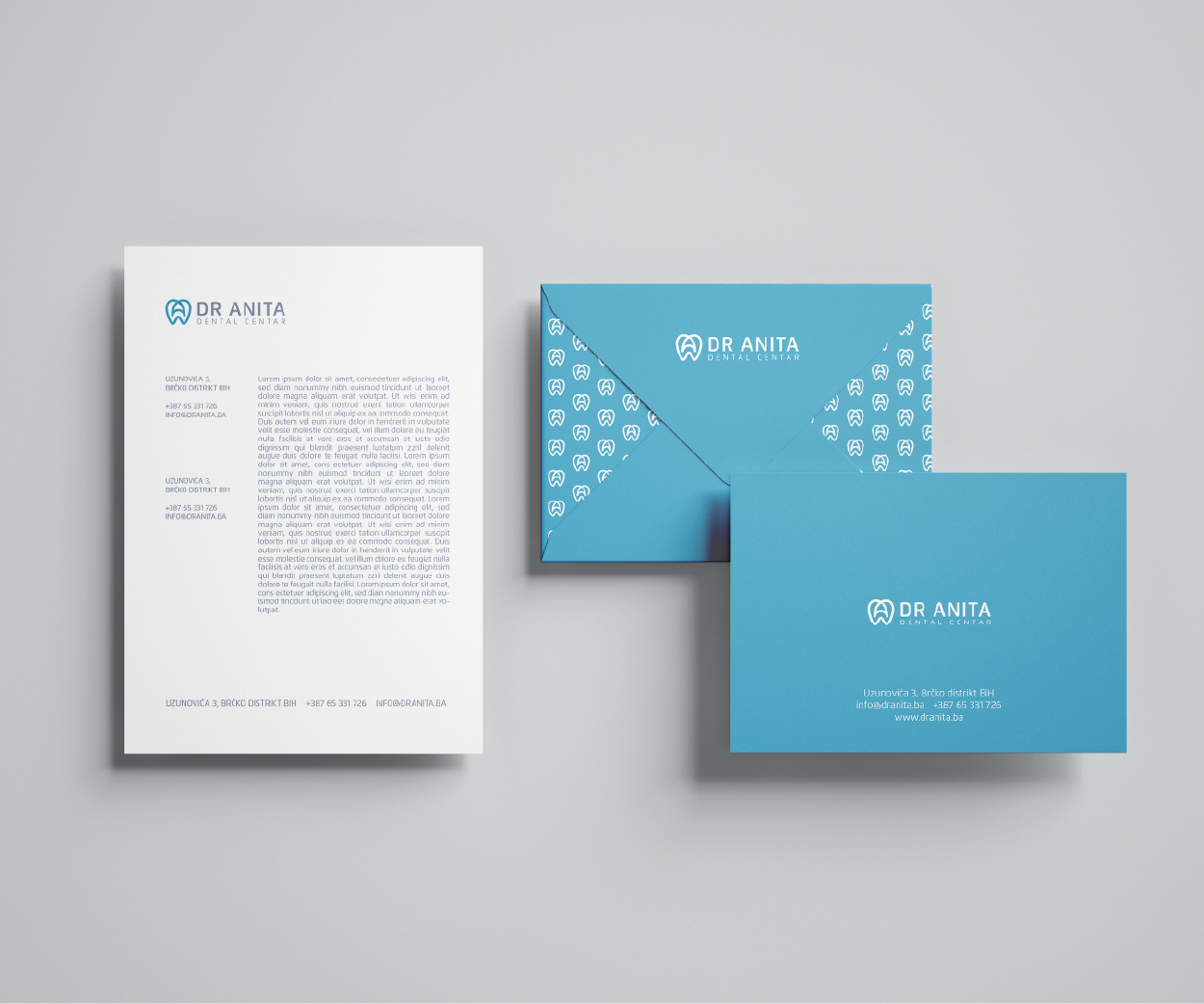 DR Anita Dental Center Stationary Design