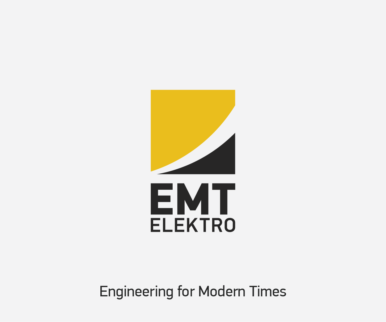 EMT elektro an engineering company Logo Design Image