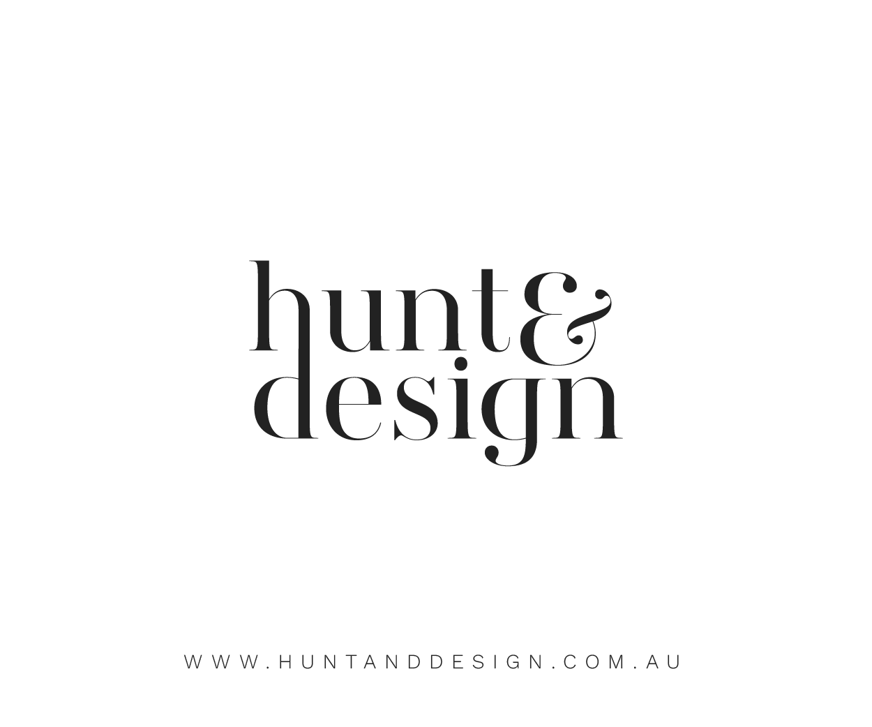 Hunt and Design - an interior design studio Logo Design Image