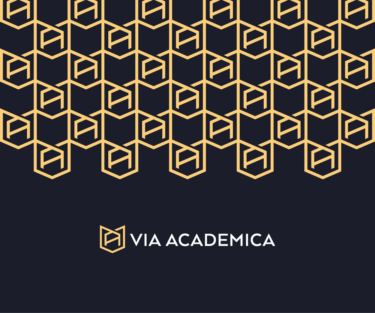 Via Academica - studying abroad and academic career orientation company Logo Design Image